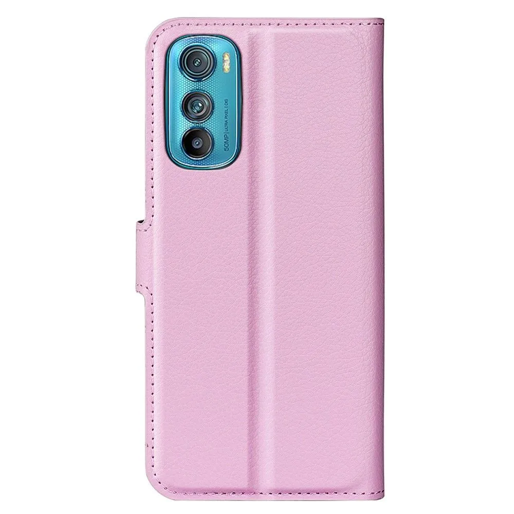 Classic Motorola Edge 30 flip case - Pink