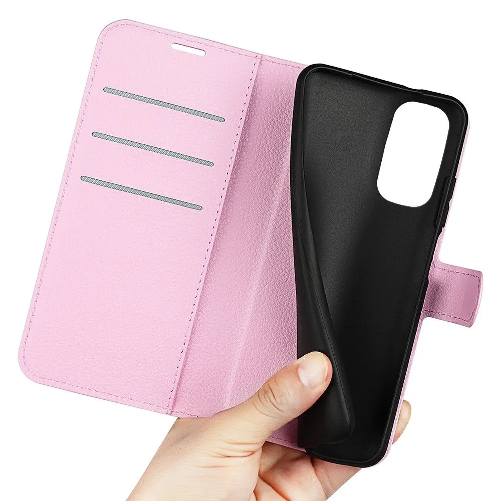 Classic Motorola Edge 30 flip case - Pink