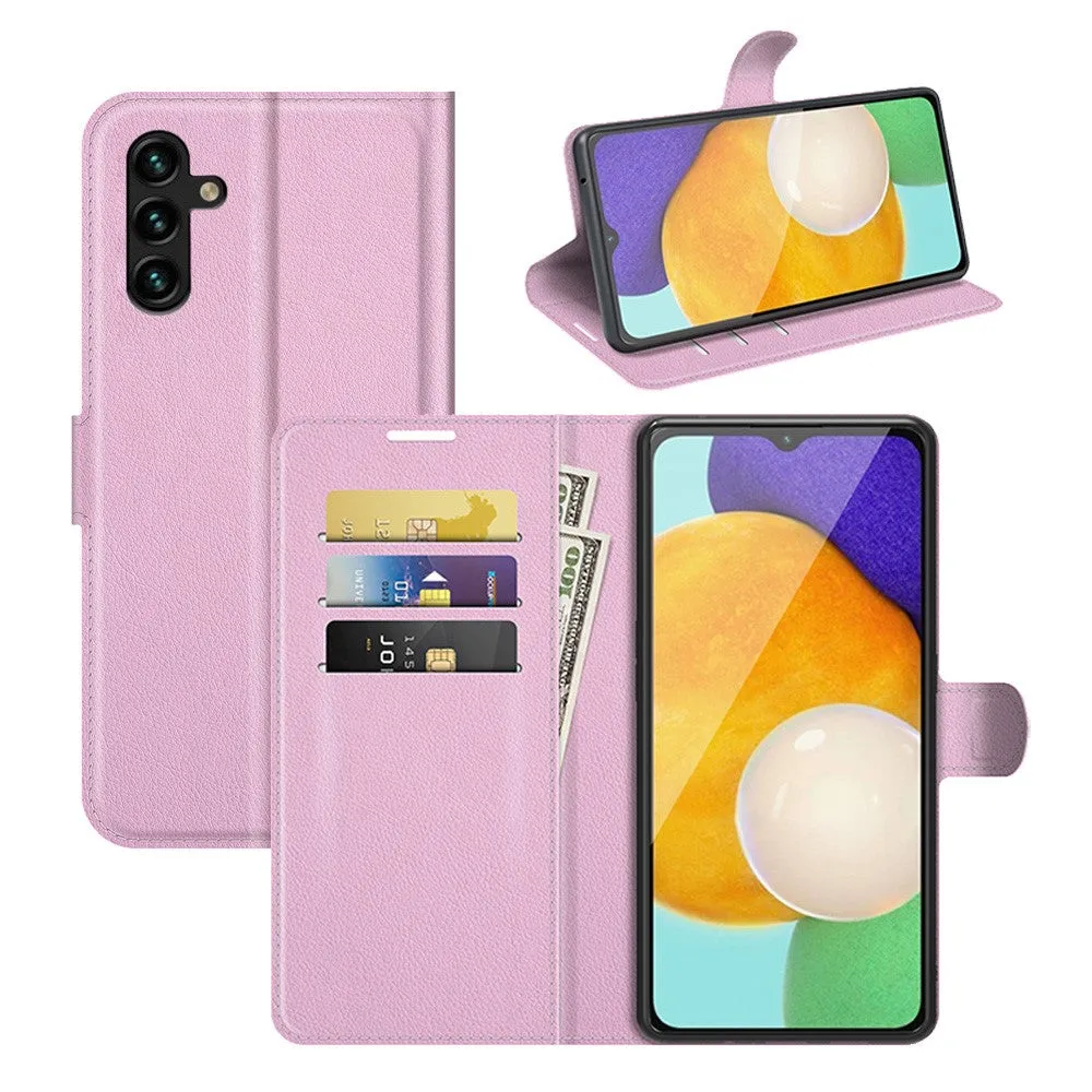 Classic Samsung Galaxy A13 5G flip case - Pink