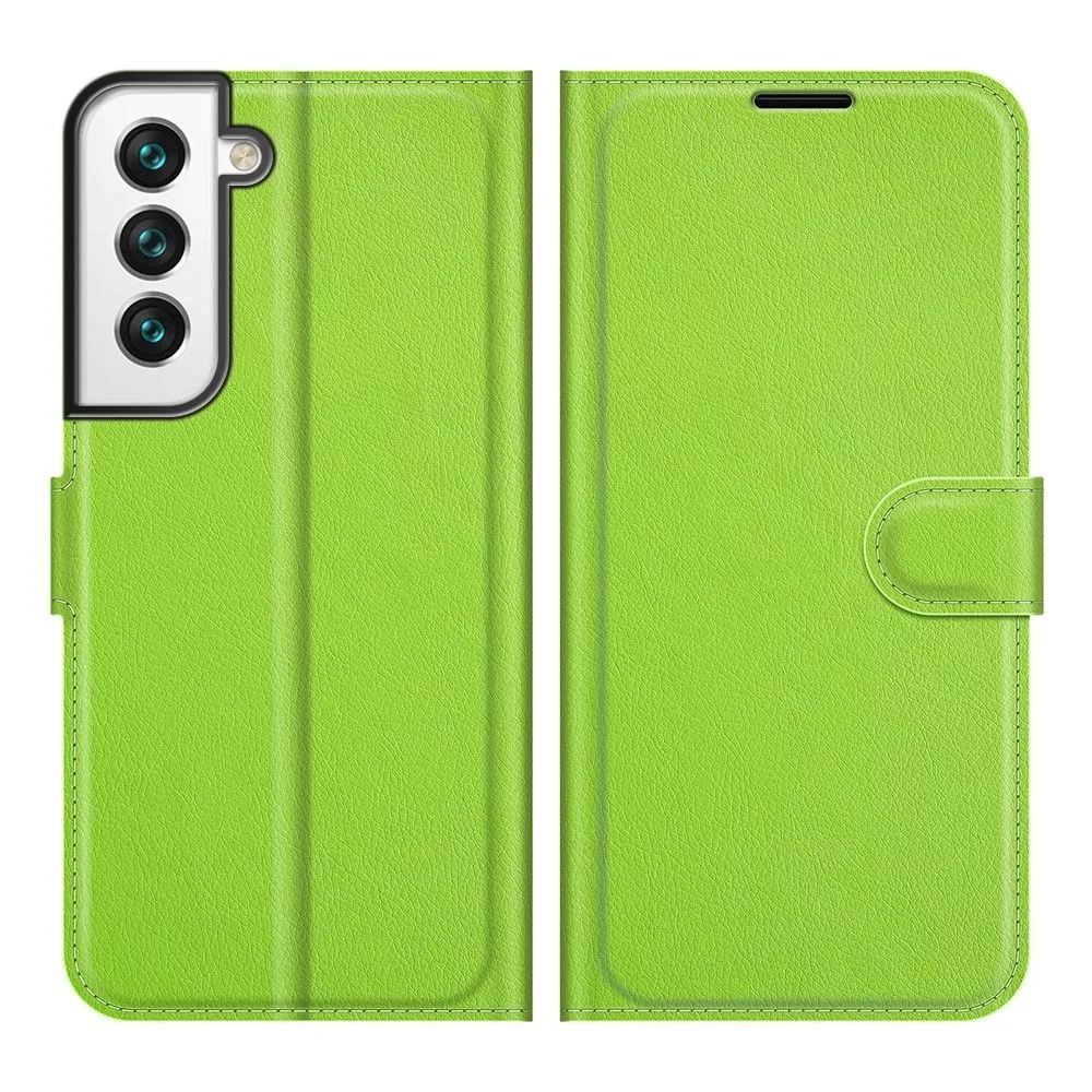 Classic Samsung Galaxy S22 Plus flip case - Green