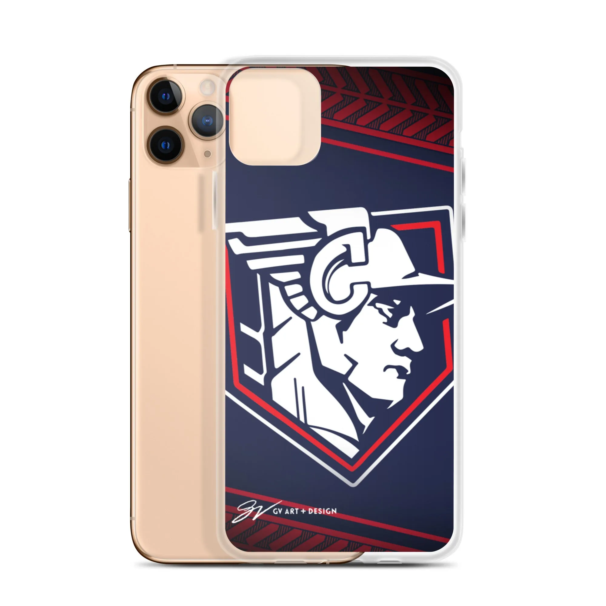 Cleveland Baseball Statue iPhone Case