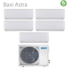 Climatizzatore Condizionatore Baxi Penta Split Inverter Serie Astra 9 9 9 9 9 con LSGT125-5M R-32 Wi-Fi Optional 9000 9000 9000 9000 9000 - Novità