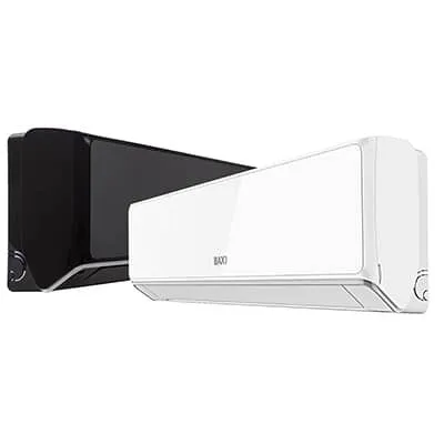 Climatizzatore Condizionatore Baxi Quadri Split Inverter Serie HALO NERO 9 9 12 12 con LSGT100-4M R-32 Wi-Fi Integrato 9000 9000 12000 12000