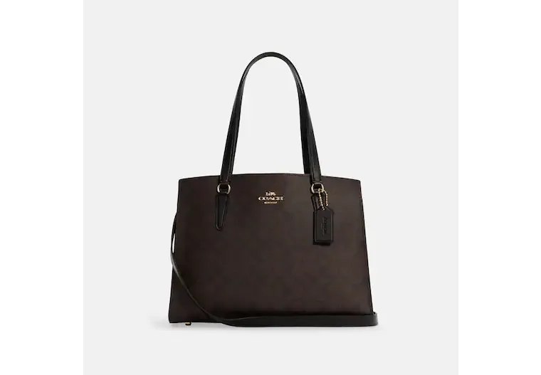 Coach Tatum Carryall In Signature Canvas