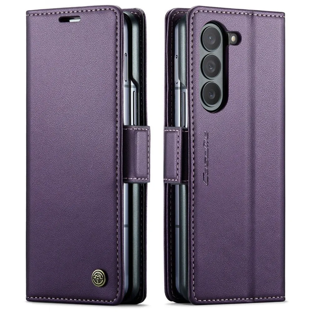 Concero Premium Leather Wallet Case for Galaxy Z Fold With Card Slot