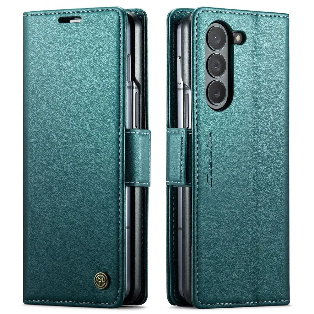 Concero Premium Leather Wallet Case for Galaxy Z Fold With Card Slot