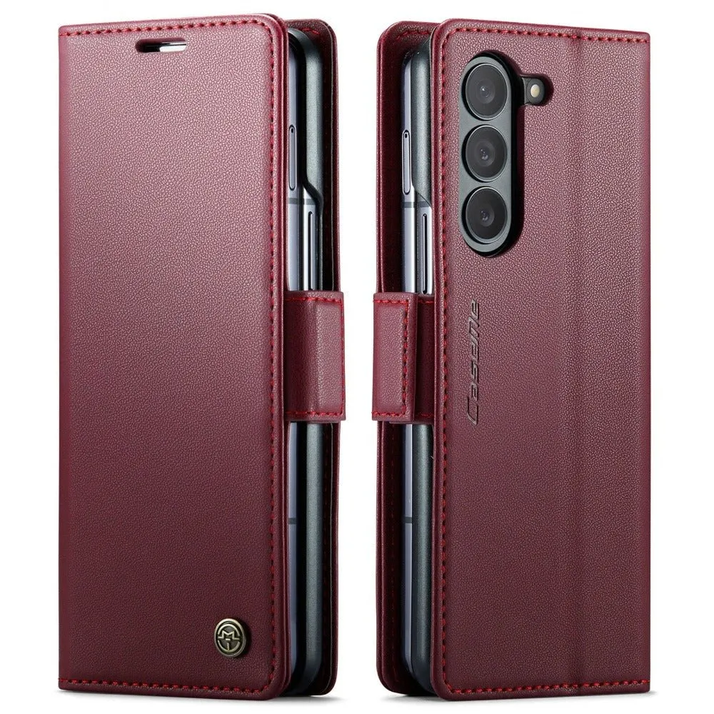 Concero Premium Leather Wallet Case for Galaxy Z Fold With Card Slot