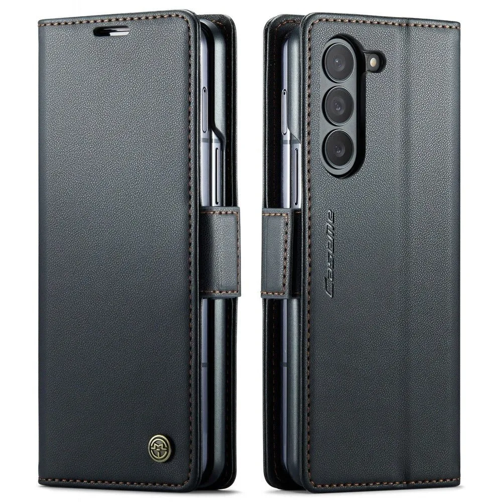 Concero Premium Leather Wallet Case for Galaxy Z Fold With Card Slot