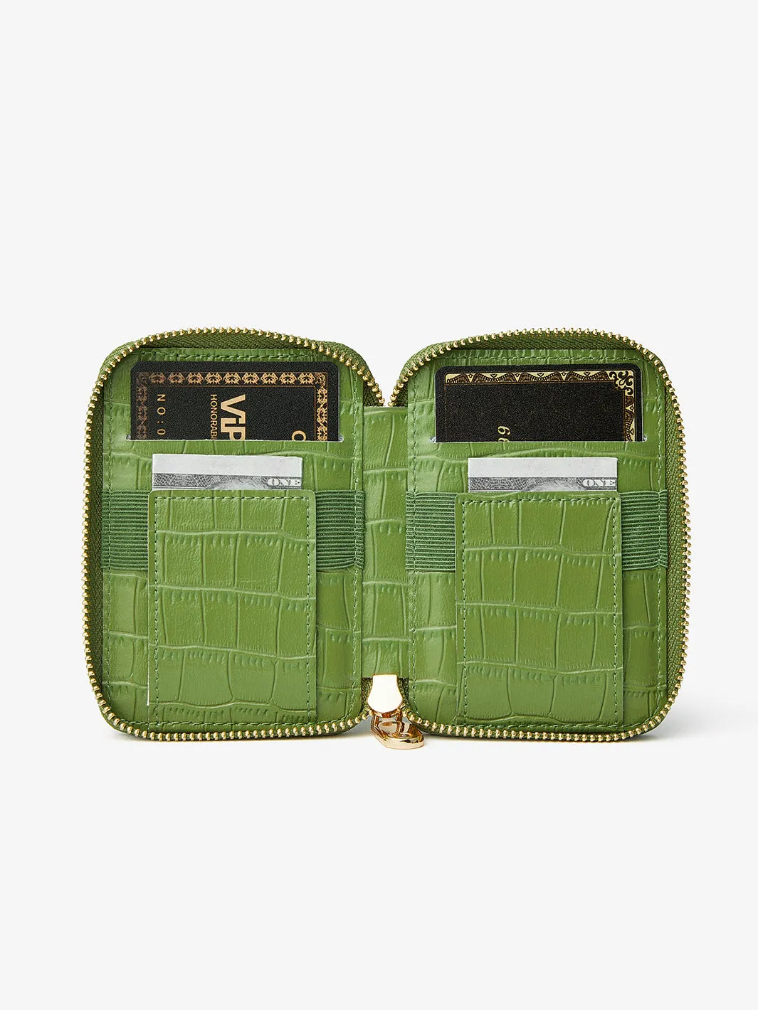 Crocodile Craft Set- Detachable Wireless Charging Crossbody Wallet Phone Case Set