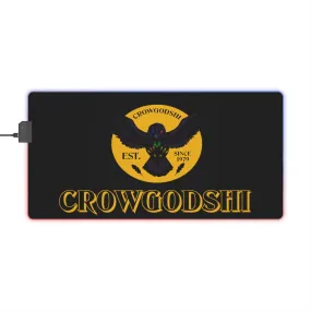 Crowgodshi LED Mouse Pad, GOLD