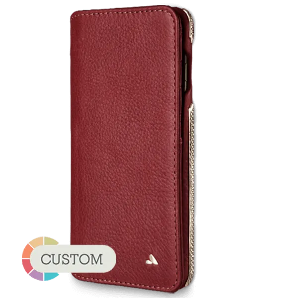 Custom Wallet Agenda Silver iPhone 7 Plus