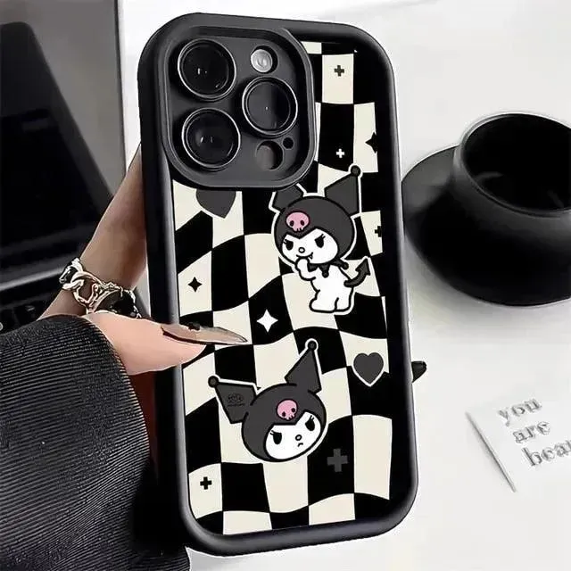 Cute Sanrio Kuromi Trend Case (For iPhones)