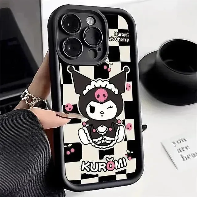 Cute Sanrio Kuromi Trend Case (For iPhones)