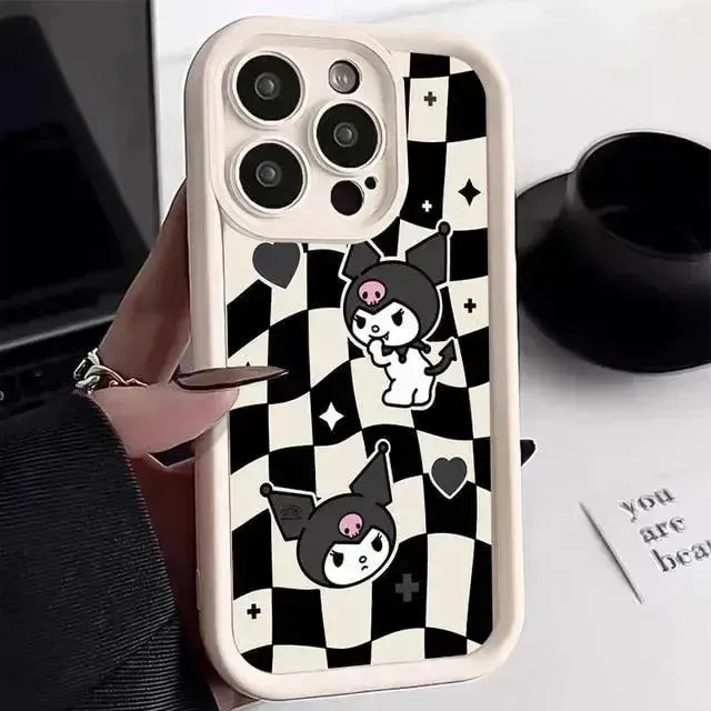 Cute Sanrio Kuromi Trend Case (For iPhones)