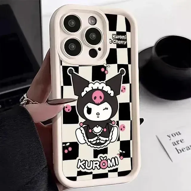 Cute Sanrio Kuromi Trend Case (For iPhones)