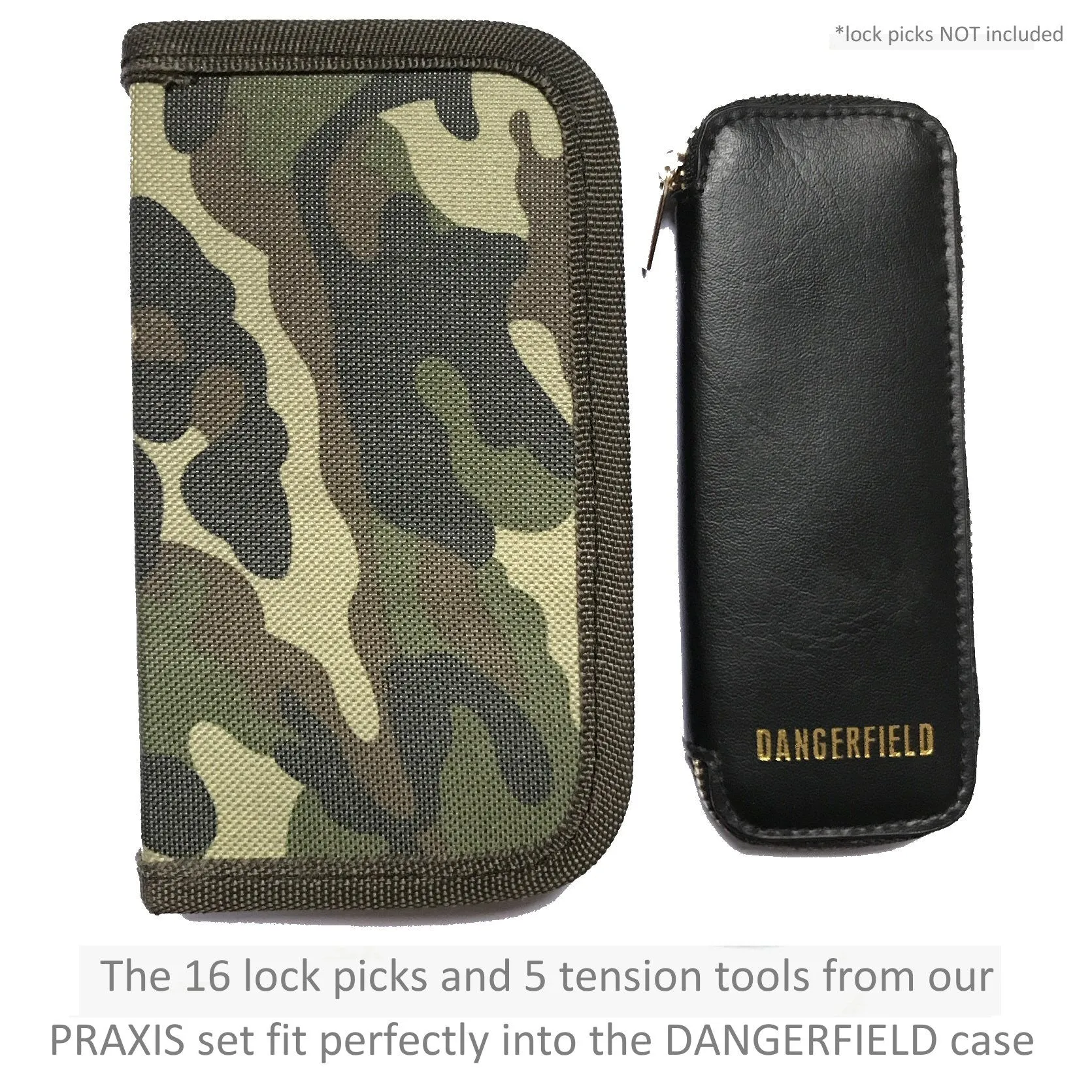 Dangerfield Premium Zip-around Lock Pick Case