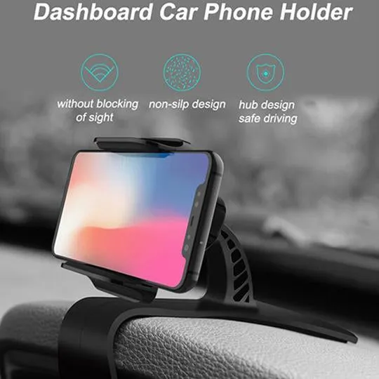 Dashboard Clip Mount Car Phone Holder