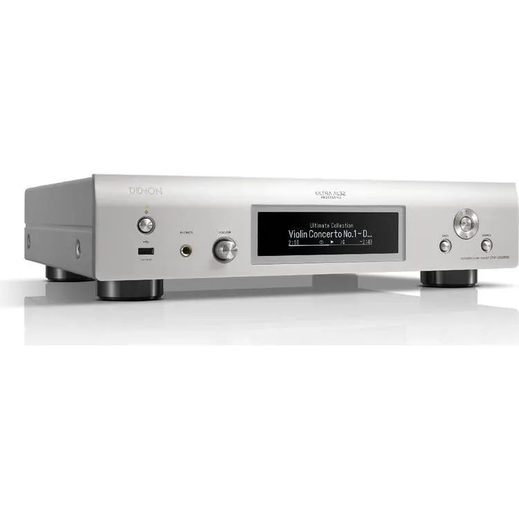 Denon DNP-2000NE | Lecteur réseau haute résolution - HEOS intégré - Wi-fi - Argent