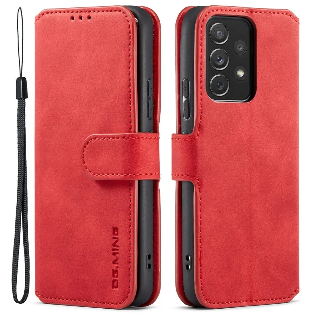 DG.MING Samsung Galaxy A53 5G Retro Case - Red