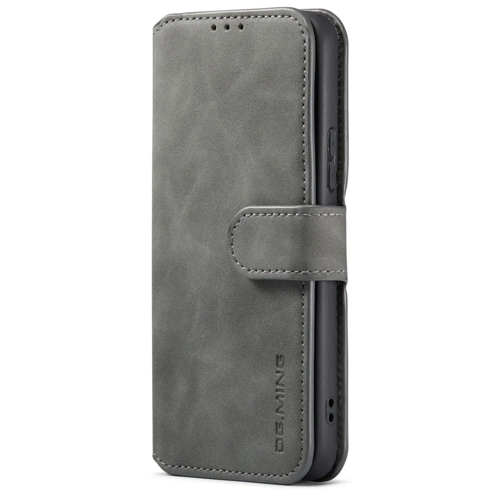 DG.MING Samsung Galaxy S22 Plus Retro Case - Grey