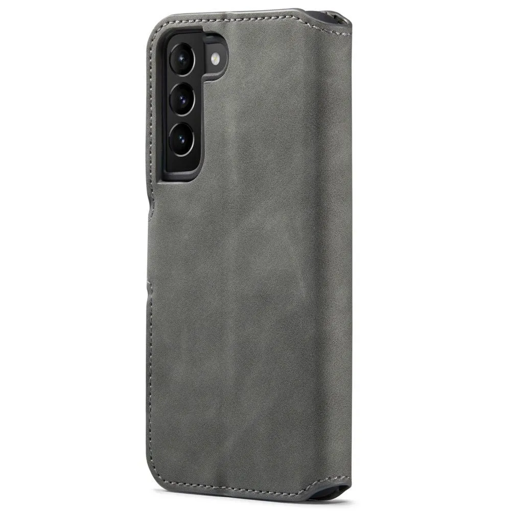 DG.MING Samsung Galaxy S22 Plus Retro Case - Grey