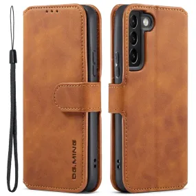 DG.MING Samsung Galaxy S22 Retro Case - Brown