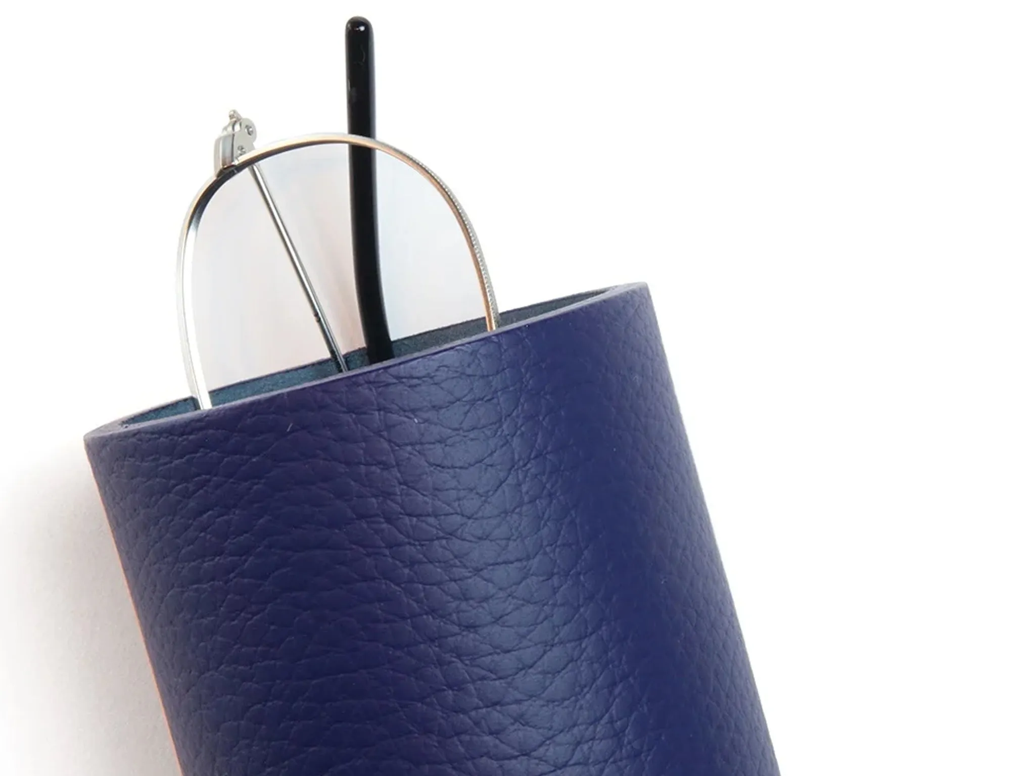 Diffuser Tokyo Durable Leather Eyewear Stand (Blue Purple & Grey Blue)