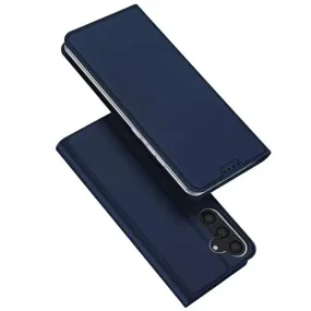 DUX DUCIS Skin Pro Faux Leather Wallet Flip Case for Samsung Galaxy S24  (Plus) - Blue