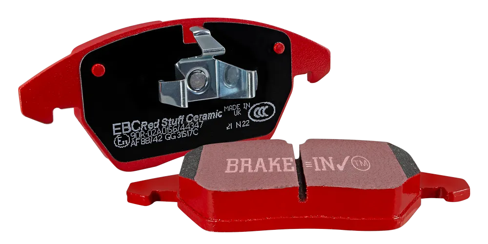 EBC Redstuff Ceramic Brake Pads Dodge Charger 3.6 V6  & R/T 5.7L (12-21) Front or Rear