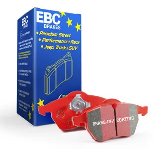 EBC Redstuff Ceramic Brake Pads Dodge Charger 3.6 V6  & R/T 5.7L (12-21) Front or Rear