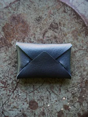 Envelope Wallet - Horween Dark Navy Tumbled Essex