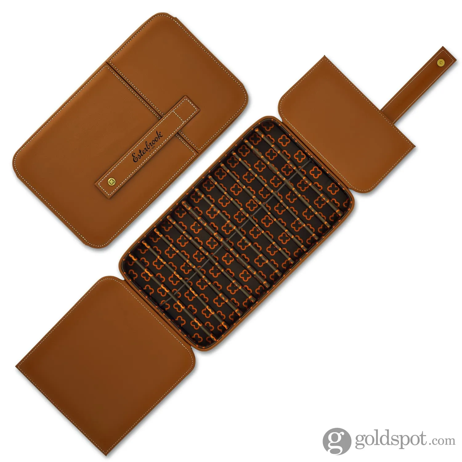 Esterbrook Twelve Pen Nook Case in British Tan