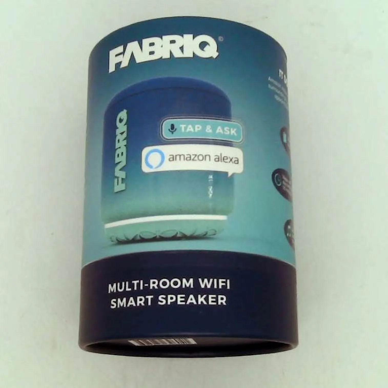 Fabriq Multi-Room Wifi Smart Speaker - Blue Steel