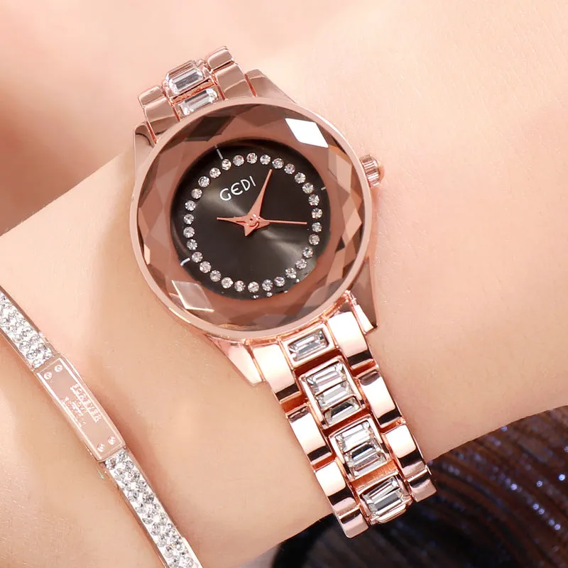 Fashion Diamond Dial Bracelet Women's Watch