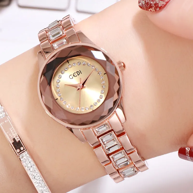 Fashion Diamond Dial Bracelet Women's Watch