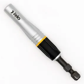 Felo 63077 Bitholder IMPACT 1/4" Bit Holder with Torque Absorption Cascade for Longer Bit Life