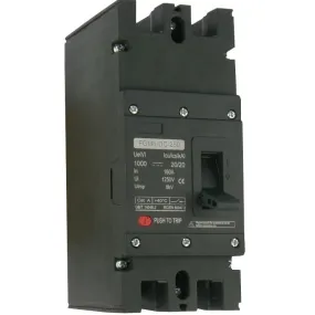 FGM6DC-2PL-630 630A, 2 Pole DC Moulded Case Circuit Breaker (MCCB) Fixed Type 20kA 630 Amp, 1000VDC