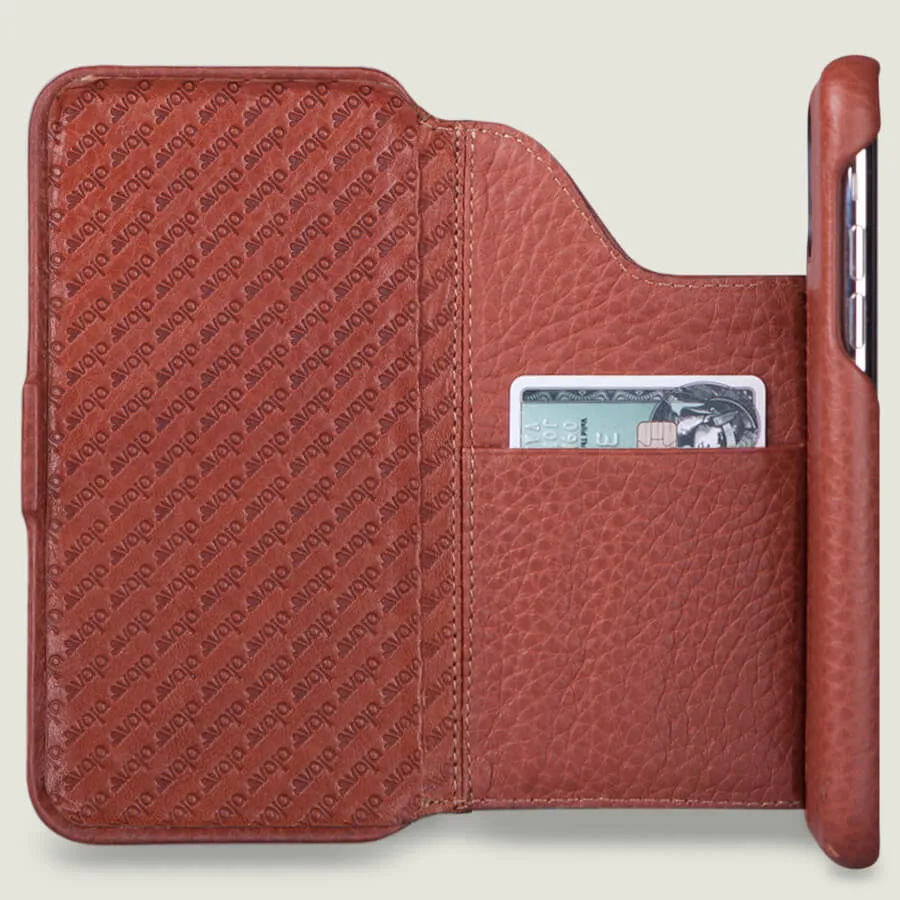 Folio Stand iPhone 11 Pro wallet leather case