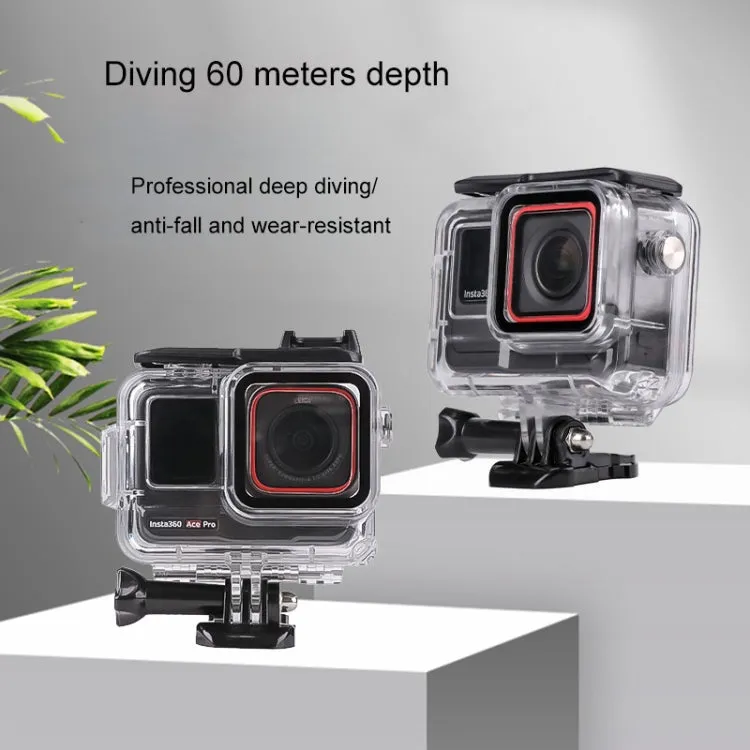 For Insta360 Ace 60m Underwater Waterproof Housing Case