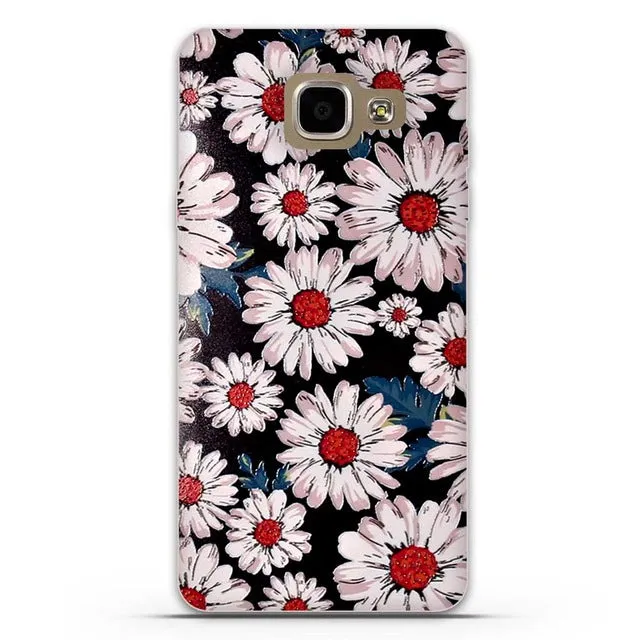 For Samsung Galaxy A5 2016 A510 Cover Scenery Pattern Soft TPU Cases For Samsung Galaxy A5(2016) A510F Mobile Phone Protect Case