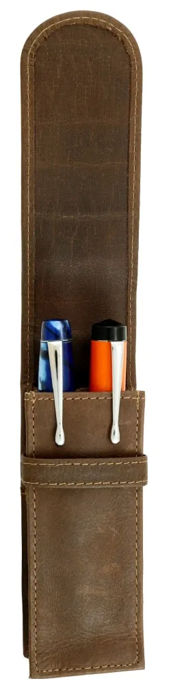 FPR Two Pen Leather Case