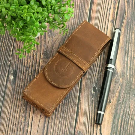 FPR Two Pen Leather Case