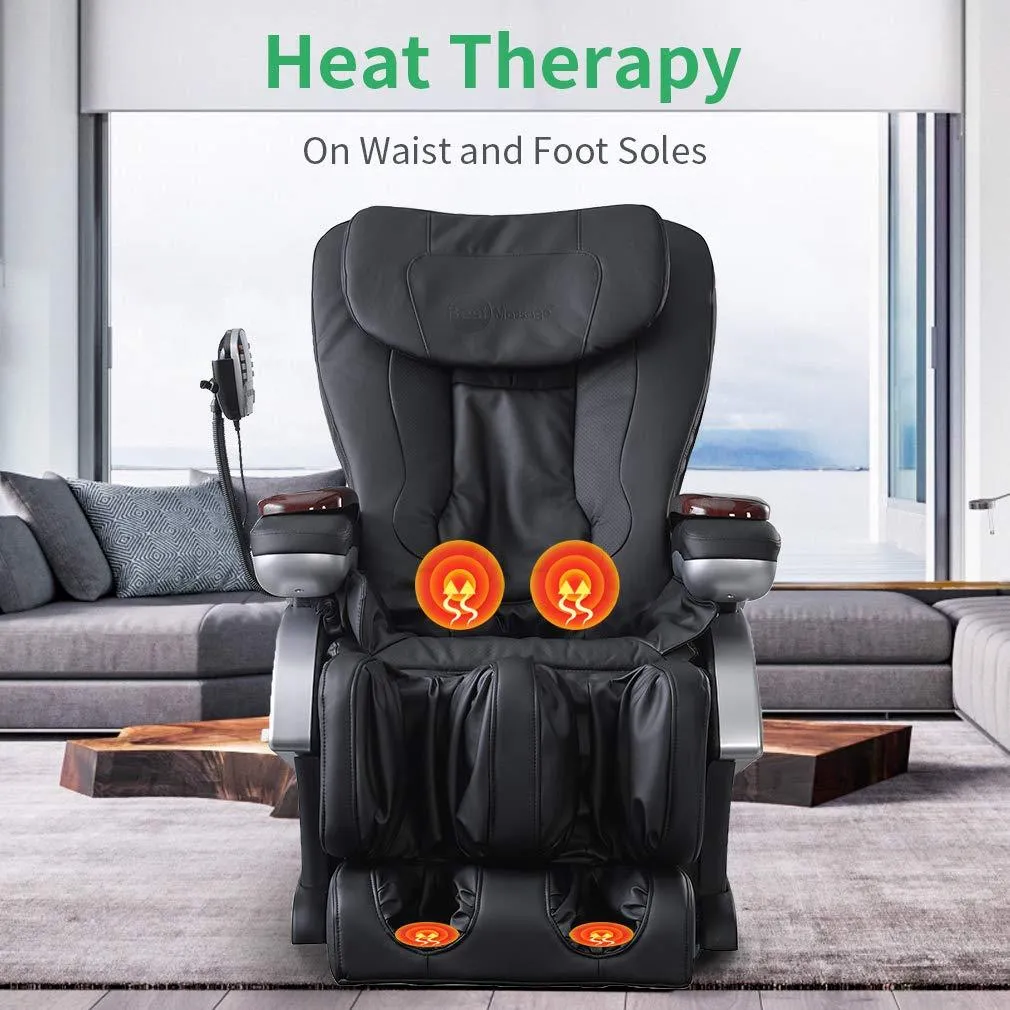 Full Body Electric Shiatsu Massage Chair (Black)