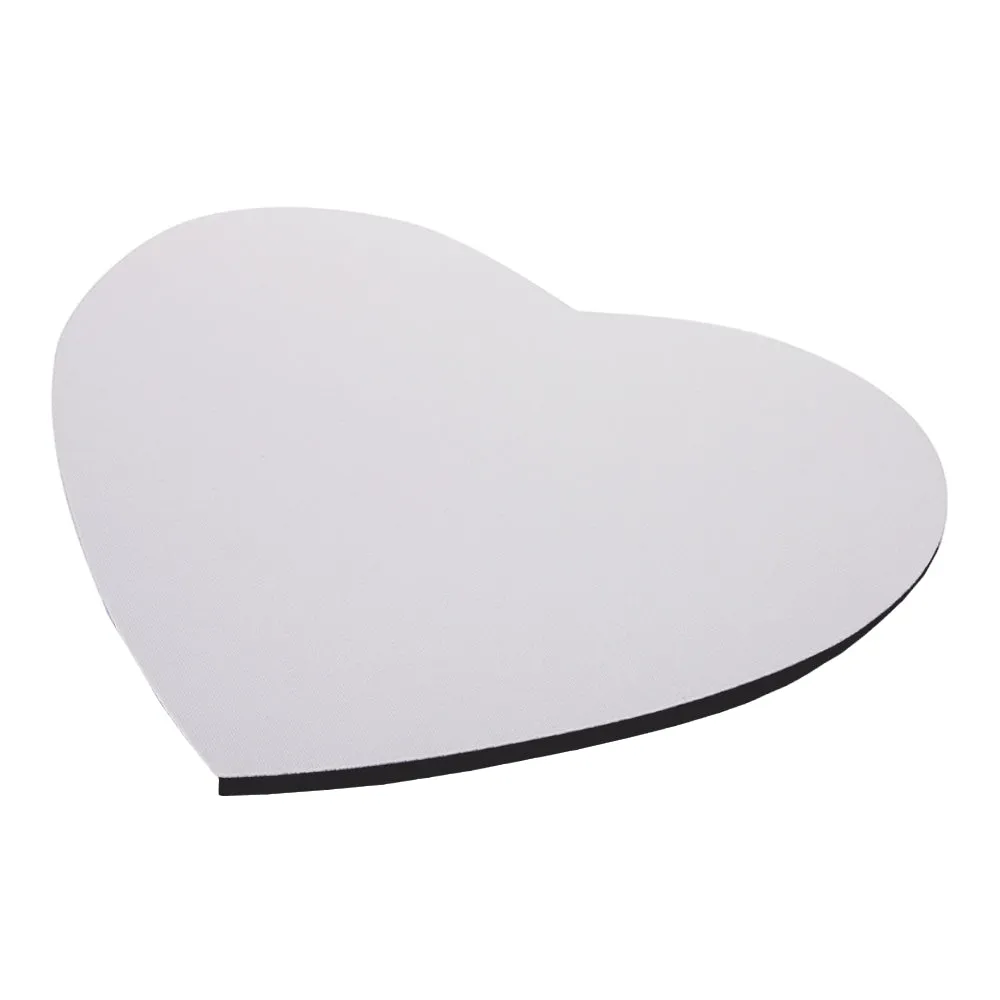 FULL CARTON - 100 x Mouse Pads/ Mats - Heart - 23cm x 18cm - 5mm