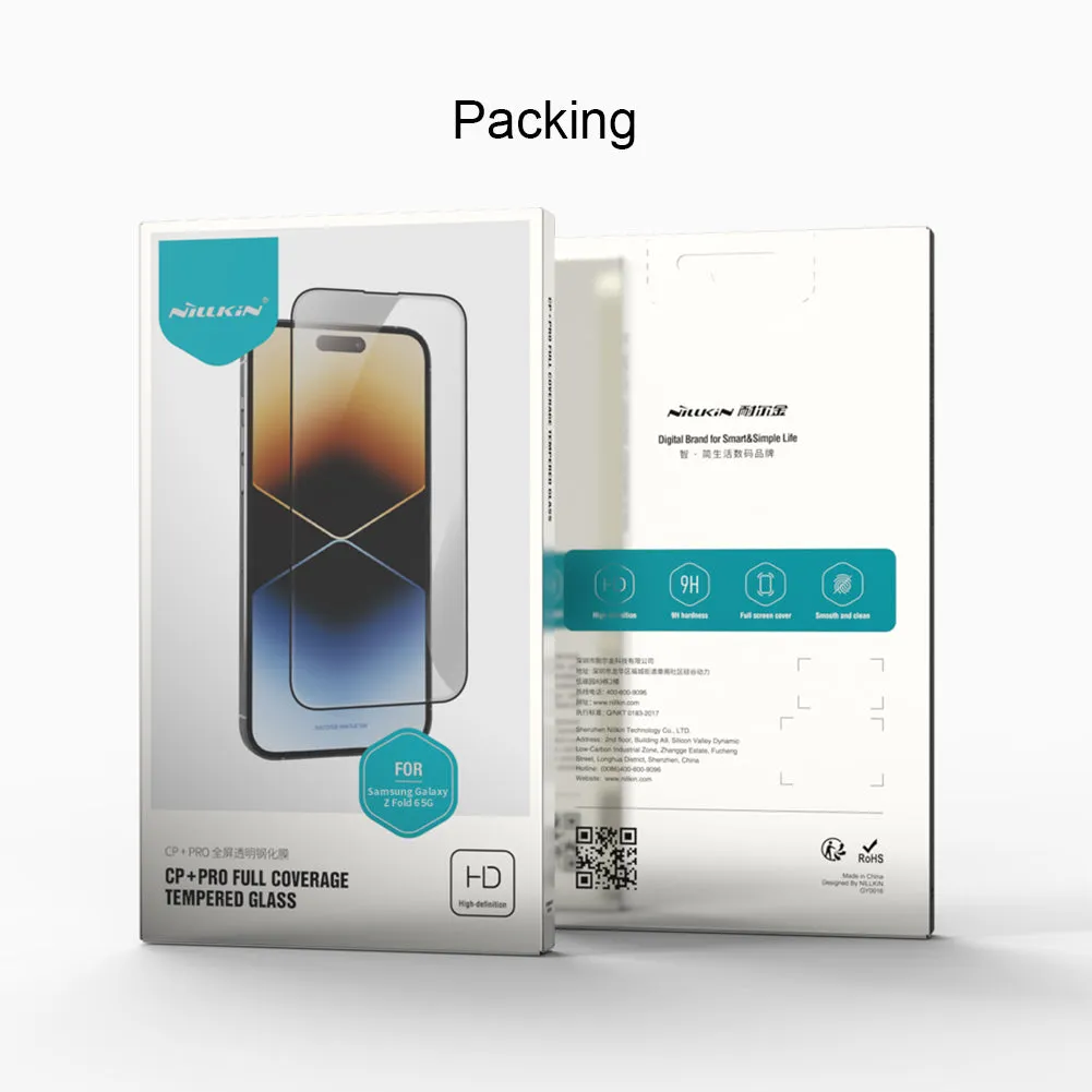 Full Coverage Glue AntiExplosion Tempered Glass Film Screen Protector For Samsung Galaxy Z Fold 6