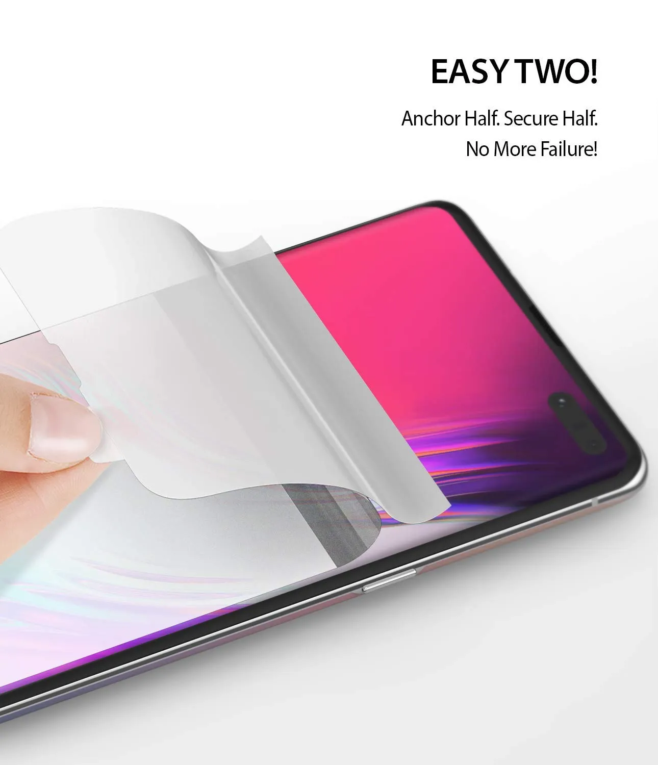 Galaxy S10 Screen Protector Film | DUAL EASY FULL - 1 Pack