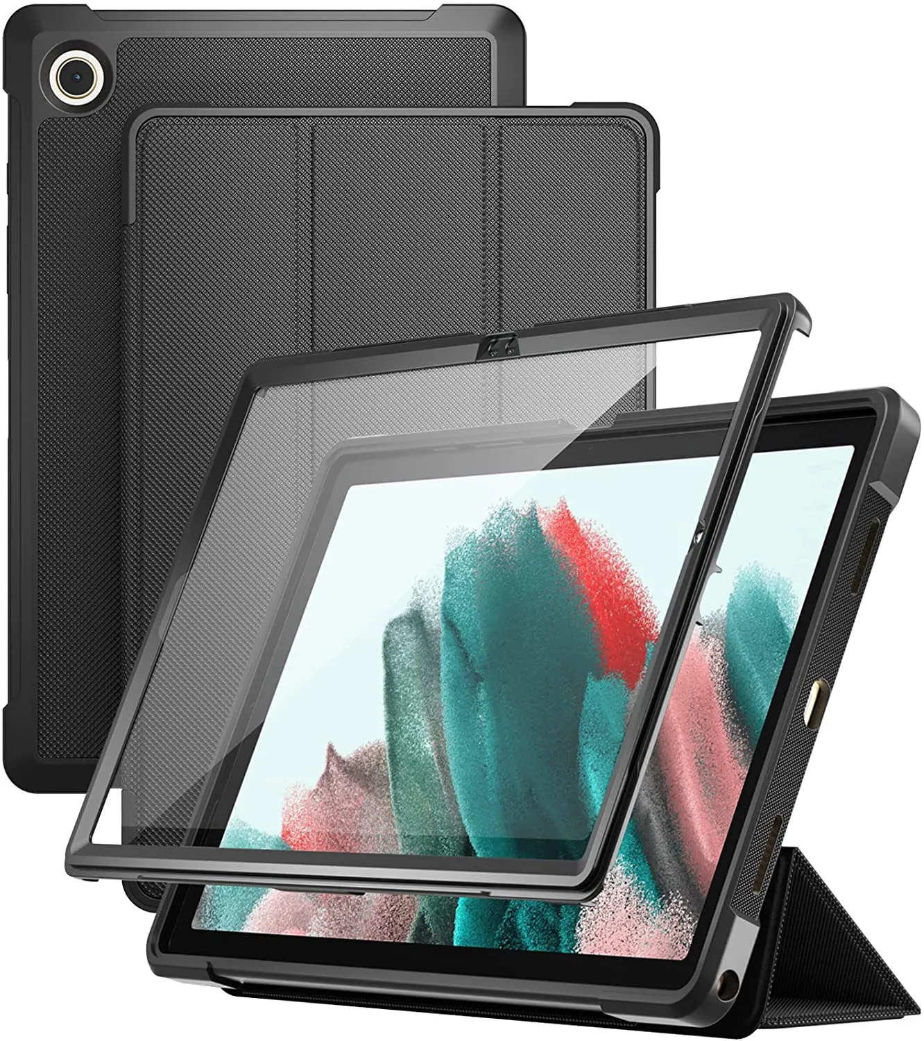 Galaxy Tab A8 10.5 X200/ X205/ X207 Tri-fold Full-Body Stand Case | ProCase