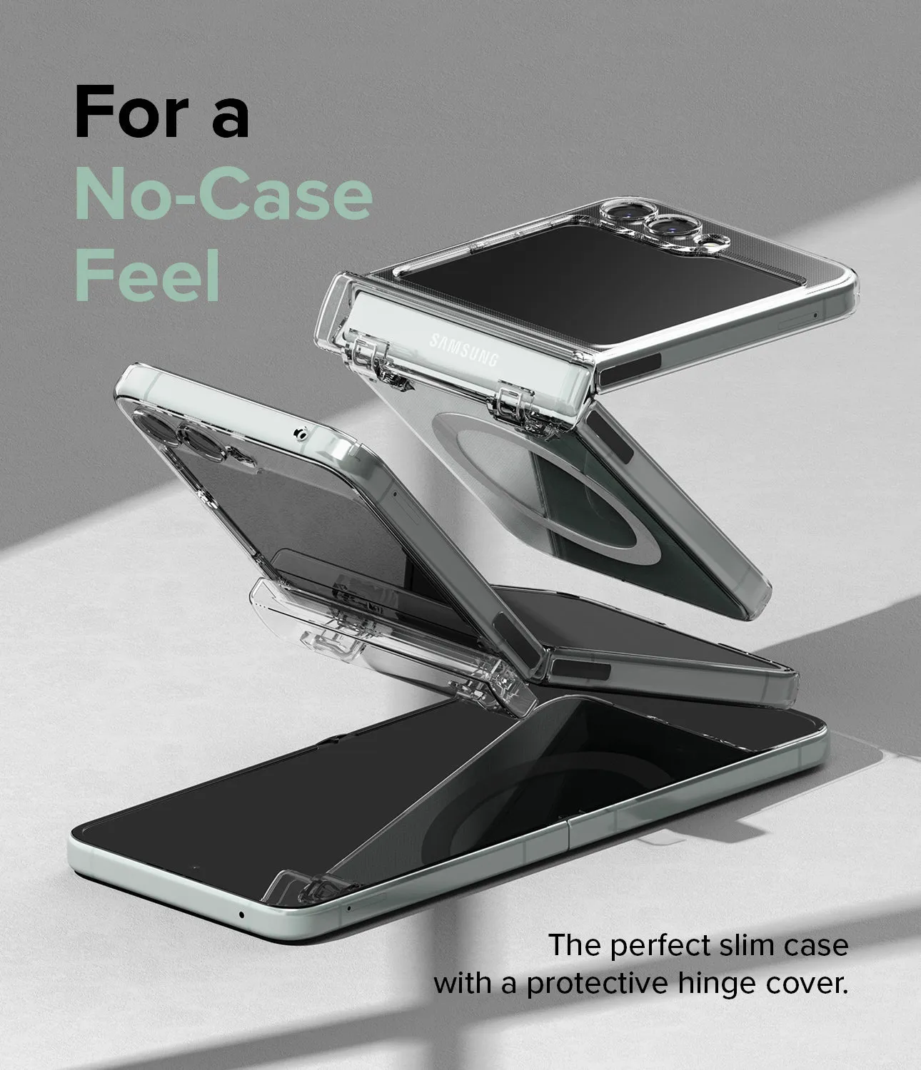 Galaxy Z Flip 5 Case | Slim Hinge Magnetic