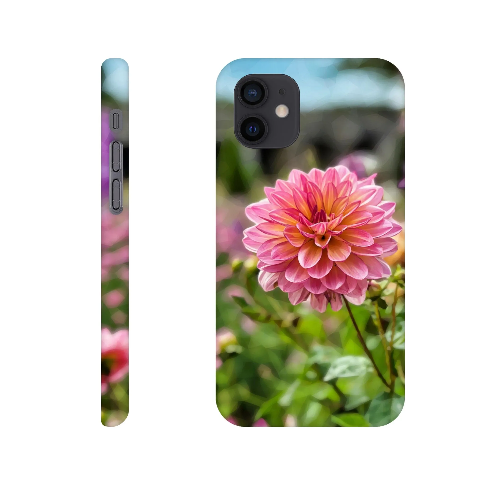 Garden Dahlia Slim Case Mobile Phone