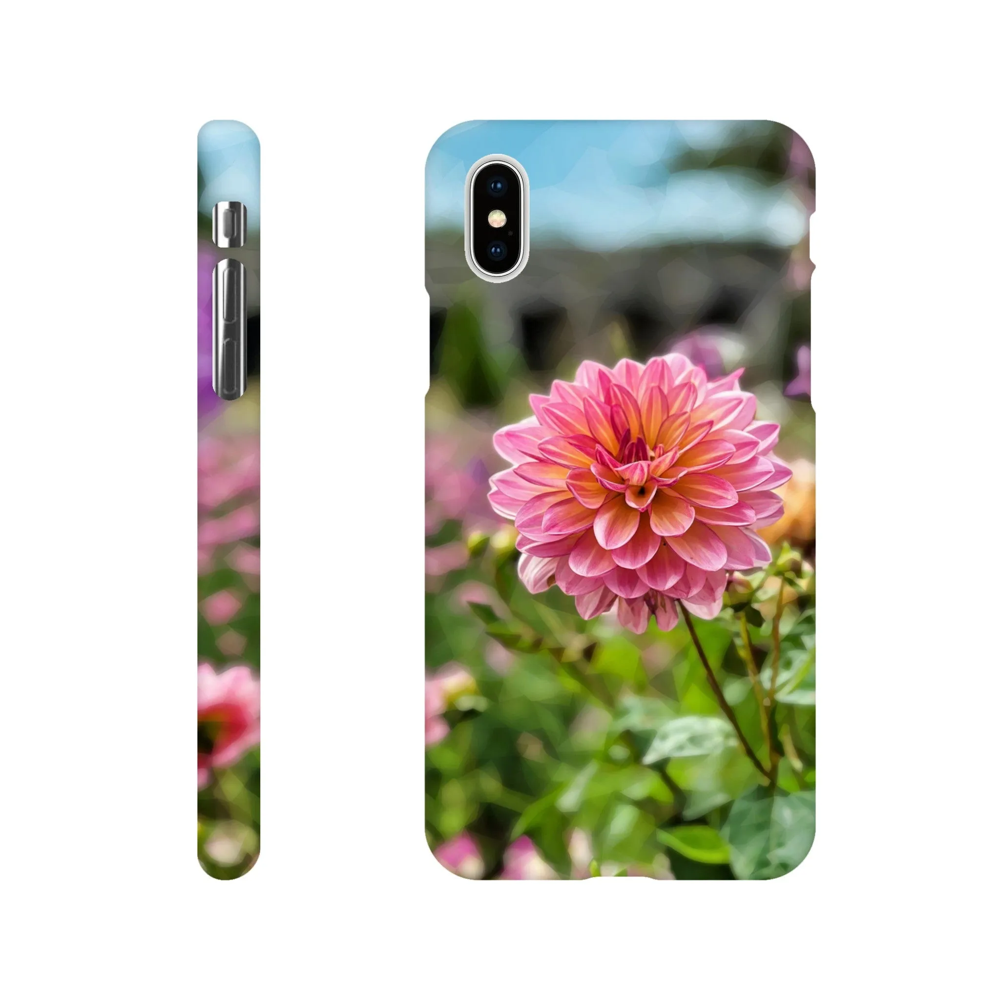 Garden Dahlia Slim Case Mobile Phone